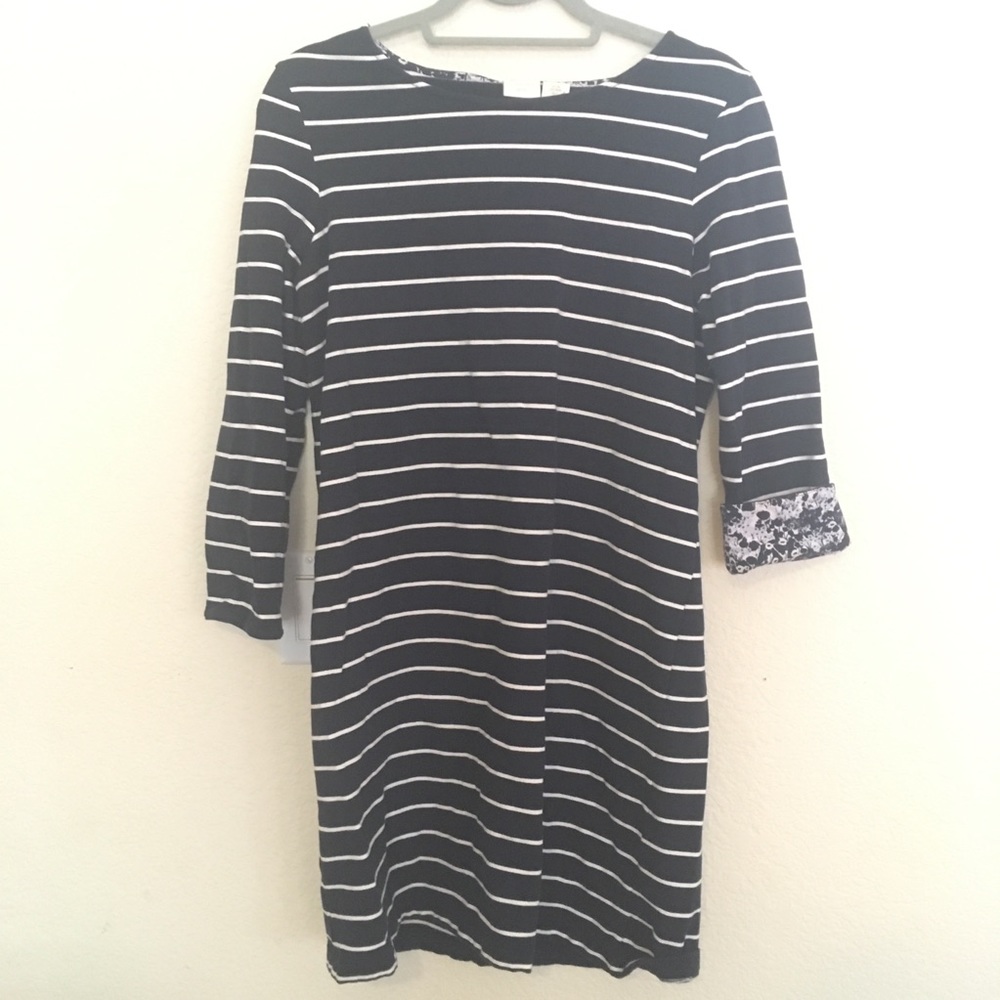 Nautical Stripes with Floral Detail